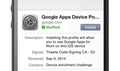 <b>Google 推出 iOS 企业级设备管理工具 iOS</b>